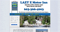 Desktop Screenshot of lazyemotorinn.com