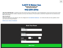 Tablet Screenshot of lazyemotorinn.com